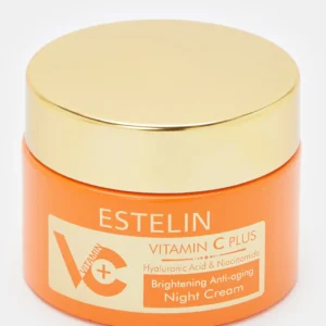 كريم ليلي بفيتامين سي للتفتيح ومكافحة الشيخوخة (ESTELIN Vitamin C Plus Brightening & Anti-Aging Night Cream)